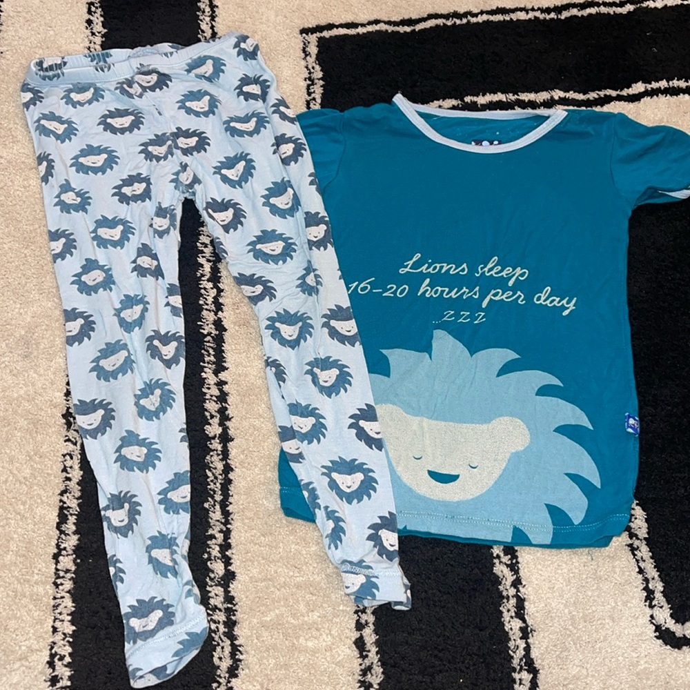 Kickee Pants Lion PJ Set
